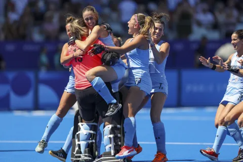 Las Leonas en las semifinales de los Juegos Olímpicos: ¿cuándo juegan y por dónde verlas? Victoria de Las Leonas frente a Alemania, el pase a semifinales.
