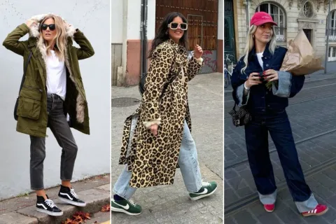 Alerta tendencia: 6 looks del street style con las zapatillas más trendy, ideales para el fin de semana 3 looks con zapatillas del street style.