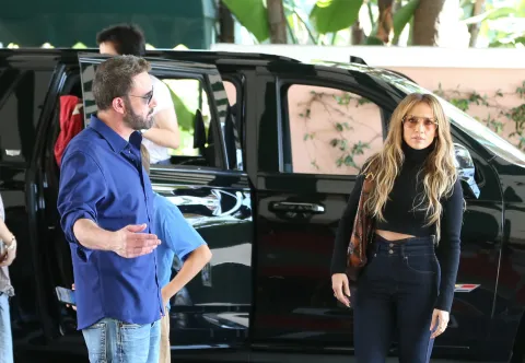 El encuentro de Jennifer Lopez y Ben Affleck que despertó rumores de reconciliación Foto de Ben Affleck y Jennifer Lopez el sabado 14 de septiembre