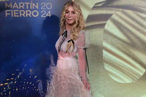 El emotivo homenaje a Cris Morena en los Premios Martín Fierro 2024 Foto de Cris Morena en los Martín Fierro.