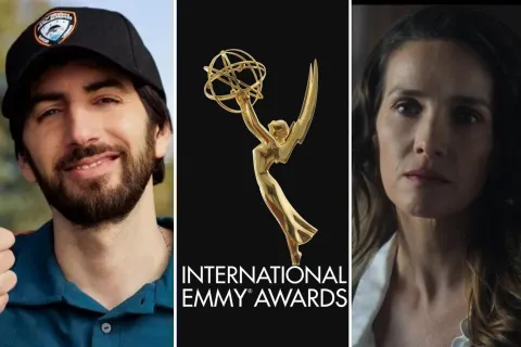 Premio Emmy Internacionales: ¿cuáles son las 2 series argentinas nominadas y dónde verlas? armado con fotos de las Dos series argentinas fueron nominadas a los Premios Emmy Internacionales 2024.
