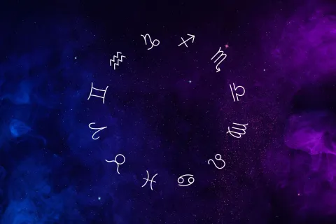 Horóscopo de hoy: las predicciones para el lunes 9 de septiembre de 2024 La rueda zodiacal, con los símbolos de los 12 signos astrales.