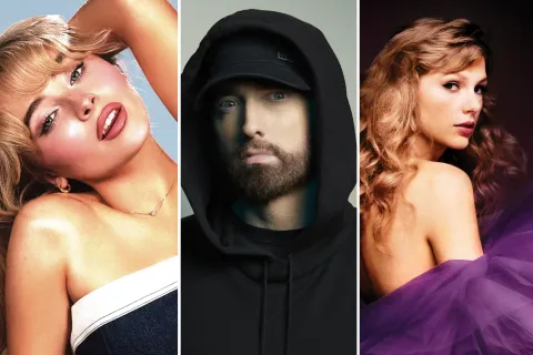 MTV Video Music Awards 2024: dónde y cuándo ver EN VIVO los MTV VMAs 2024 Foto de Sabrina Carpenter, Eminem y Taylor Swift.