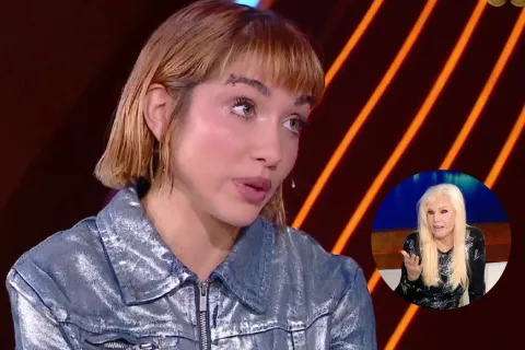 María Becerra habló con Susana Giménez tras perder un embarazo ectópico: "La pasé muy mal" María Becerra con su nuevo corte carre en el programa de Susana Gimenez