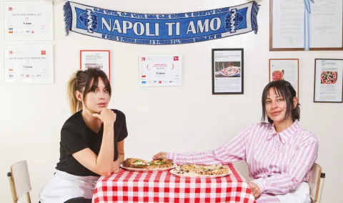 Victoria y Carola Santoro, de "Ti Amo": este es el secreto de una de las mejores pizzas del mundo Las hermanas Victoria y Carola Santoro fundaron de "Ti Amo",