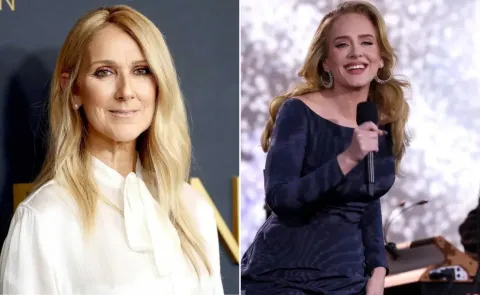 El emotivo encuentro entre Adele y Céline Dion que se viralizó en las redes sociales: ¿qué se dijeron? Celine dion y adele