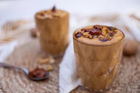 Mousse de dulce de leche