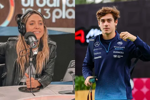 Qué pasa entre Franco Colapinto y Sofi Martínez: los rumores después de una picante entrevista Franco Colapínto, el piloto argentino de Fórmula fue entrevistado por Sofi Martínez y surgió un picante ida y vuelta que despertó rumores varios entre los seguidores de ambos famosos.