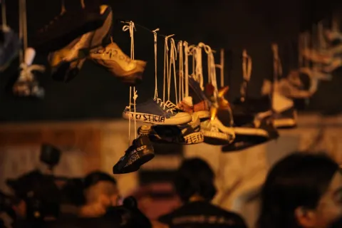 A 20 años de Cromañón, dos sobrevivientes que aún conviven con el dolor rememoran la masacre que los marcó Imagen de Cromañón.