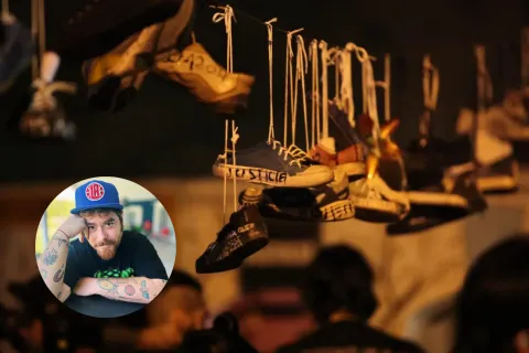 Cromañón: tras la serie, llegó el documental sobre la tragedia narrado por Migue Granados Fotos de Croañón y de MIgue Granados.
