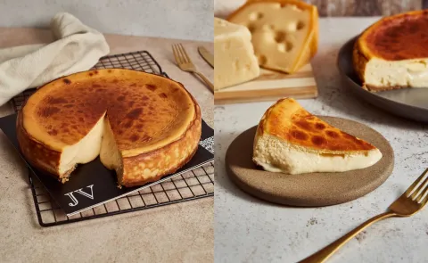 Tarta de queso vasca: dónde encontrar el clásico postre español en Buenos Aires Tarta de queso- Joaquín Vasco