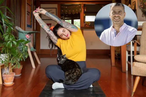 El Dr. Facundo Pereyra recomienda una maniobra simple para bajar la ansiedad Relajación para bajar la ansiedad