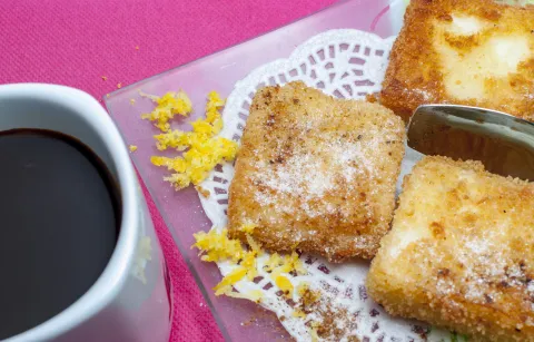 Leche frita: la receta de Paulina Cocina Leche frita: receta de Paulina Cocina.