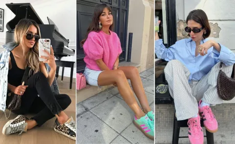 Chau zapatillas blancas: estos son los 3 estilos que están en tendencia esta temporada zapatillas de colores