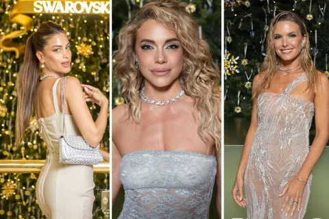 Alerta tendencia 2025: blanco y plata, la apuesta que será furor en la nueva temporada Agustina Casanova, Emilia Attias y Sofía Zámolo estuvieron presentes en el evento de Swarovski