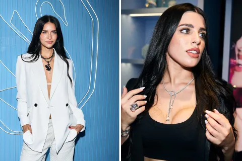 De Zaira Nara a Valentina Cervantes: los mejores looks nocturnos en blanco y negro Zaira Nara y Valentina Cervantes de blanco y negro en la noche porteña