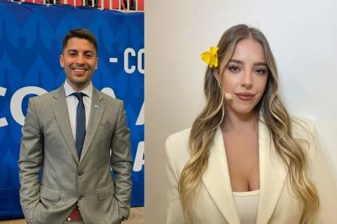 El picante ida y vuelta entre Gastón Edul y Nati Jota en la previa de Love is Blind: “No estoy para vueltas y vamos a los bifes” Gastón Edul y Nati Jota fueron protagonistas de un picantísimo ida y vuelta en la campaña lanzamiento del reality de parejas, Love is Blind.