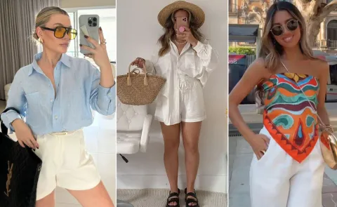 Almuerzo navideño: 15 looks frescos, cómodos e ideales para el 25 de diciembre looks mesa navideña