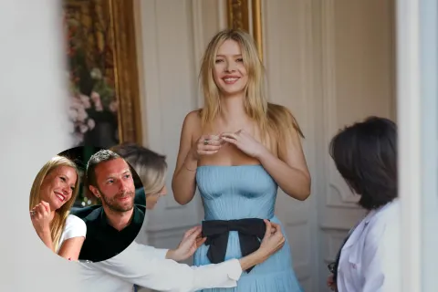 Apple Martin, la hija de Gwyneth Paltrow y Chris Martin, brilló en el Baile de los Debutantes Foto de Apple Martin.