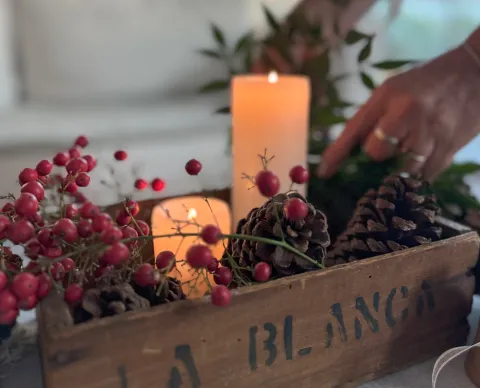 5 ideas de centros de mesa navideños para que armes en casa centro de mesa