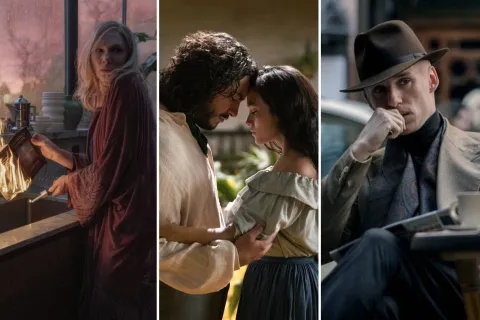Las mejores series de 2024: dónde ver en streaming los estrenos imperdibles del año 3 fotogramas de distintas series: Desprecio, 100 años de soledad y El Chacal.