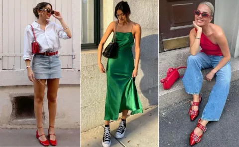 Rojo y verde: 8 looks súper en tendencia ideales para esta Navidad Rojo y verde para navidad