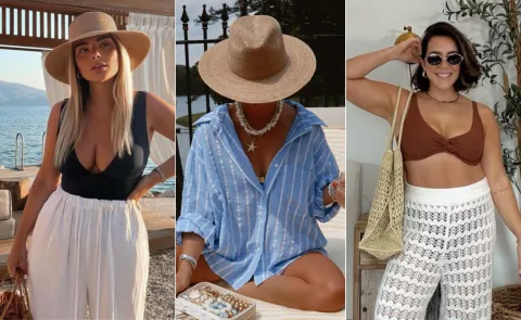 Cómodos, cancheros y frescos: 10 looks playeros usando las tendencias de la temporada looks playeros