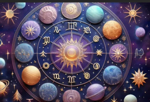 Horóscopo 2025: descubrí las predicciones para tu signo y preparate para un año mágico La rueda zodiacal, con los símbolos de los 12 signos astrales.