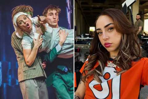 Qué hacer en diciembre en Buenos Aires: estos son los mejores planes culturales del mes Armado de fotos de teatro y musica programada en diciembre en Buenos Aires.