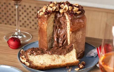 pan dulce con dulce de leche