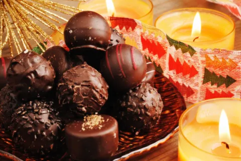 Trufas de Mantecol: la receta más fácil y deliciosa que es ideal para las fiestas Foto de trufas.