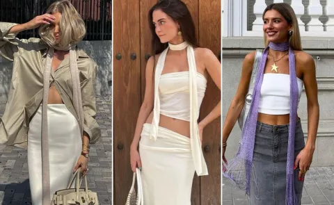 Vuelve un clásico de los 2000: así es el accesorio de cuello que será tendencia la próxima temporada accesorio de los 2000