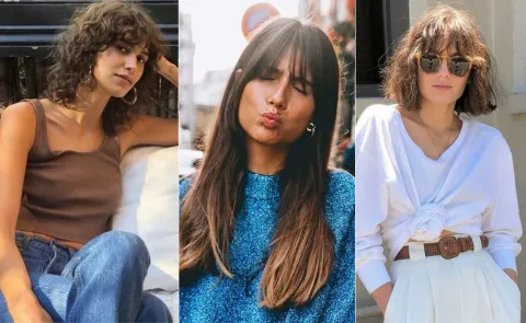 El flequillo vuelve con todo: los tres cortes de pelo que serán tendencia en el 2025 tres mujeres con flequillo