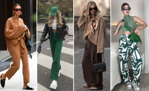 Ni Mocha Mousse ni Green Glow: este es el color que invade la moda esta temporada mujeres vestidas en color marron y verde