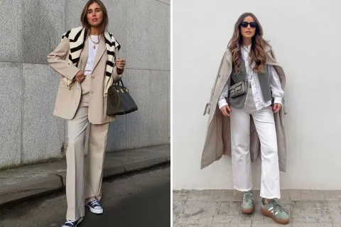 Cómodas y cancheras: cuáles son las zapatillas tendencia para ir a trabajar en el 2025 Las zapatillas se suman a los looks de oficina