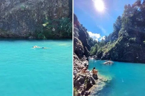 Ni Bariloche ni Las Grutas: este es el paraíso patagónico con aguas cristalinas ideal para conocer este verano El Paraíso lleva su nombre no sólo porque parece haber aterrizado en el Edén.