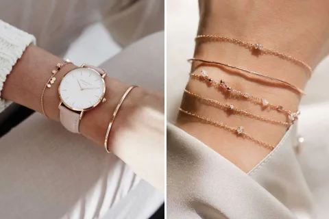 Ni dorado ni plateado: este es el color de accesorios que se viene en la nueva temporada El tono rose gold se posiciona como el protagonista en los accesorios