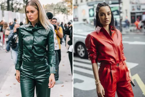 Para el día y la noche: la prenda que será tendencia en este 2025 Las camisas de cuero llegan para quedarse