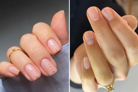 Clásicas y delicadas: 10 ideas de uñas cortas para que te inspires En un solo color, con pequeños detalles o con glitter. Las uñas cortas llegaron para quedarse.
