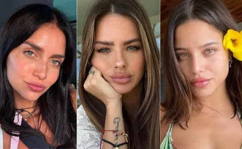 Ni flores ni lunares: este es el estampado favorito de las celebrities para este verano zaira nara, la china suarez y emilia mernes