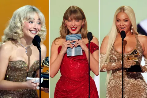 Grammys 2025 EN VIVO: la lista completa de ganadores del gran premio de la música Foto de artistas en los Grammys.