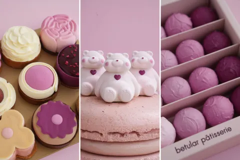 Betular celebra San Valentín con un oso de chocolate, ideal para regalar: ¿cuánto cuesta? Tortas mini, oso de chocolate y trufas de Betular Patisserie.