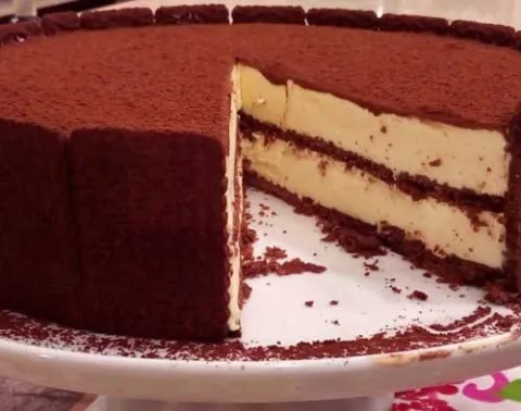 Ni chocotorta ni tiramisú: la receta del "chocomisú" Chocomisú, una mezcla de chocotorta y tiramisú.