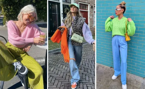 Dopamine dressing: en qué consiste la tendencia de moda que nos eleva el ánimo Looks coloridos