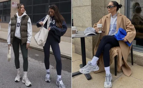 Vuelve la prenda más criticada de los últimos años: cómo la vamos a usar este año look leggins