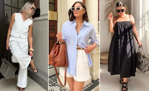Ola de calor: looks frescos, cómodos y en tendencia ideales para ir a trabajar Hay algunas prendas básicas que no podés dejar de sumar a tu armario. Van con todo y son súper frescas