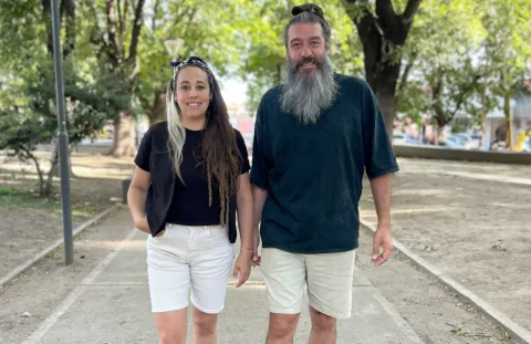 Proyecto ser humano: Hernán y Agus, la pareja viral que inspira en redes sociales Proyecto ser humano: Hernán y Agus, la pareja viral que inspira en redes sociales