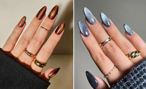 'Velvet Nails': 8 diseños súper elegantes para lucir uñas aterciopeladas Uñas velvet