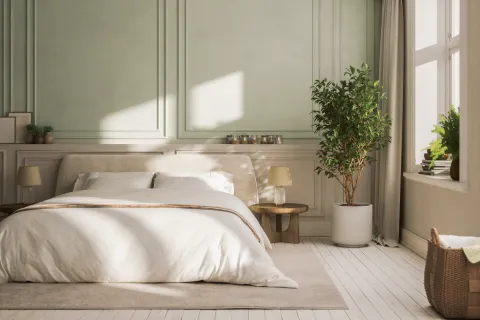 Confortables y low cost: 10 hermosos dormitorios de Pinterest para inspirarte Imagen de un dormitorio.