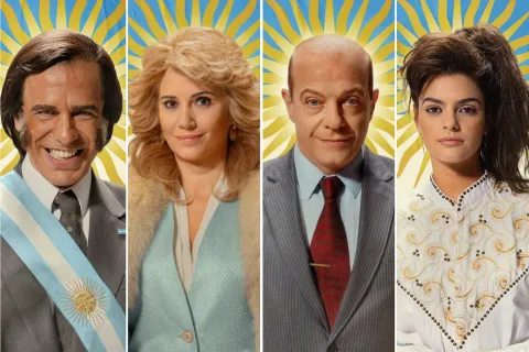Personajes reales e inventados: quién es quién en Menem, la polémica serie de Prime Video. 